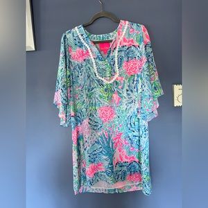 Lilly Pulitzer Delancey Dress in “Sink or Swim”. Size Small.